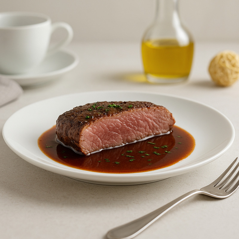 Rôti de bœuf sauce au porto