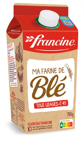 Farine de blé T45 Francine en pack pratique