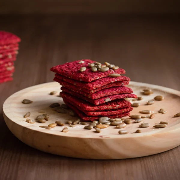 Crackers à la betterave