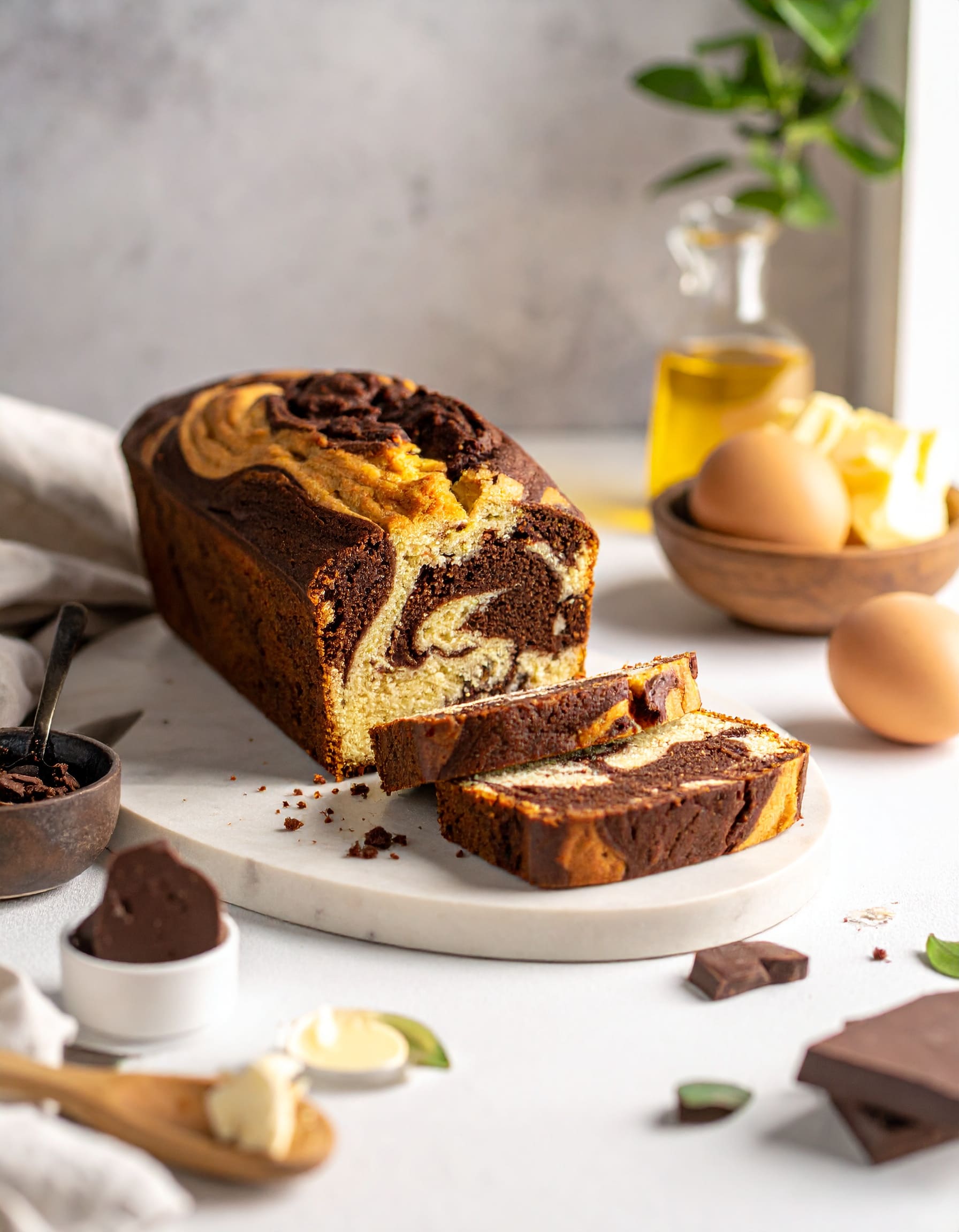 Cake marbré