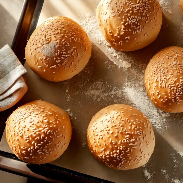 Bun façon burger