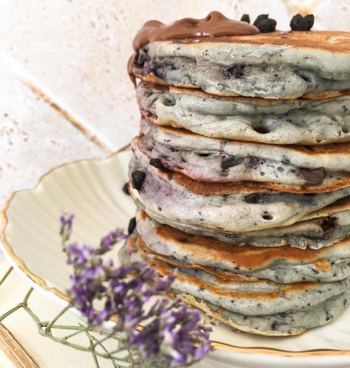 Pancakes à la myrtille