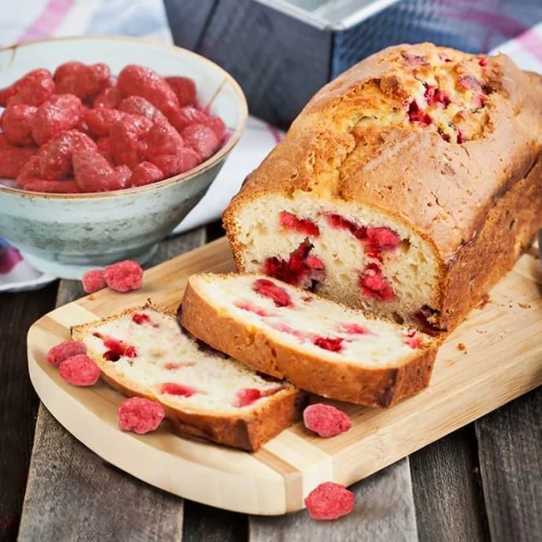 Cake au pralines roses