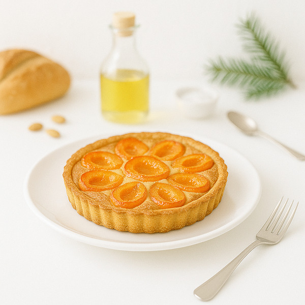 Tarte aux abricots et sa crème d’amandes