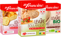 Les levures boulangères Francine