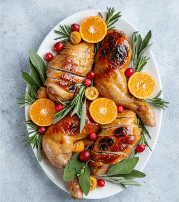 Poulet à la clémentine de Corse