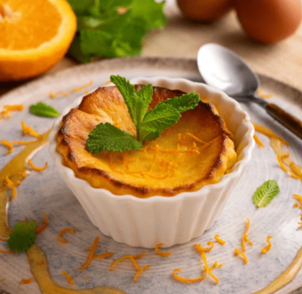 Petits soufflés à la clémentine