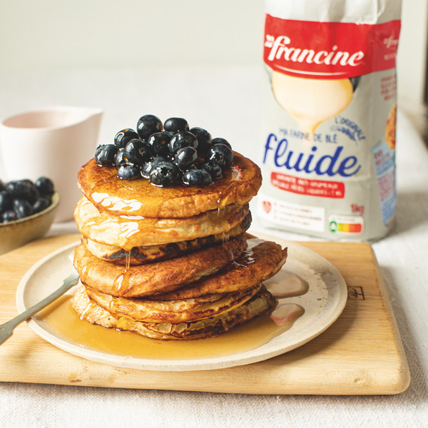 Pancakes moelleux à la ricotta
