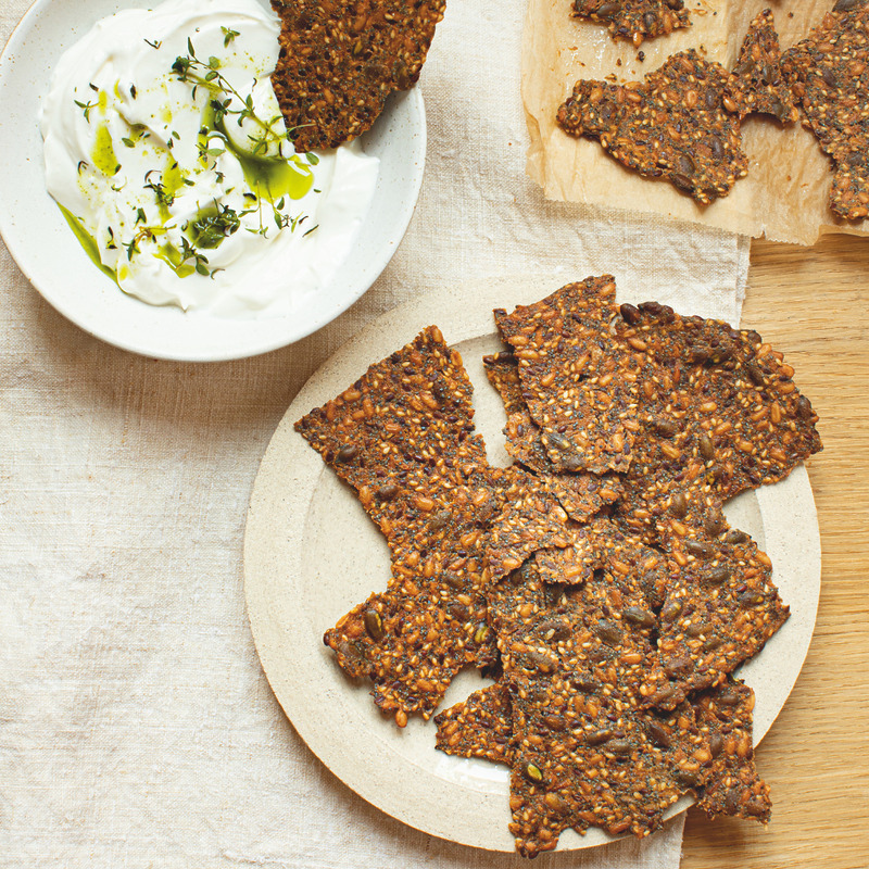 Crackers aux graines