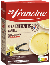 Flan entremets vanille
