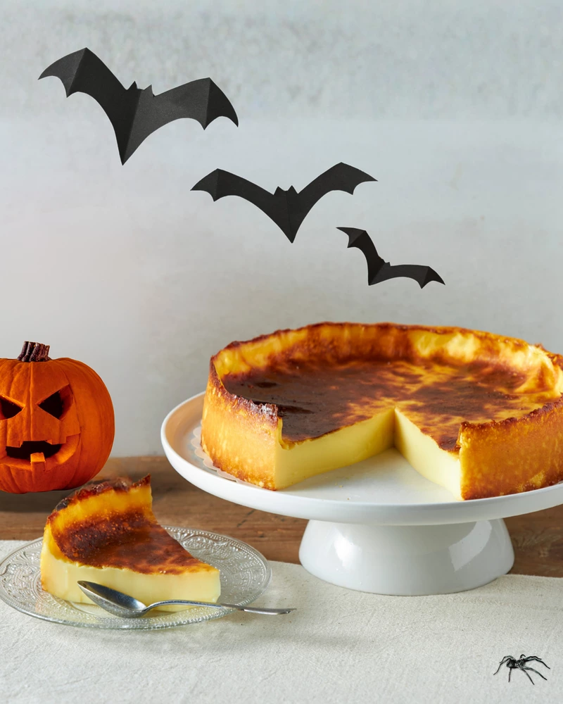 Flan patisser Francine recette Halloween