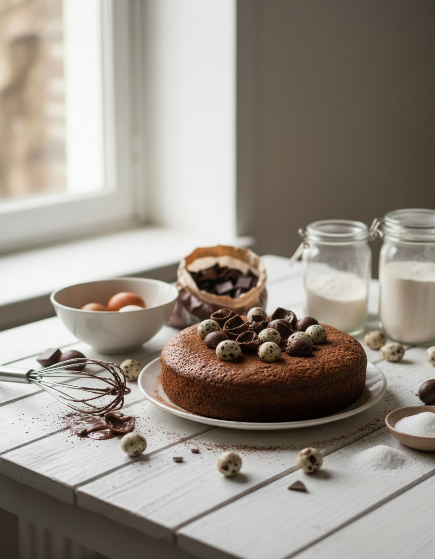 Moelleux au chocolat de Pâques