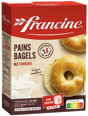 Préparation pour pains bagel